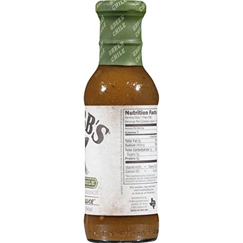 Stubbs Green Chile Marinade, 12 Fluid Ounce -- 6 Per Case.