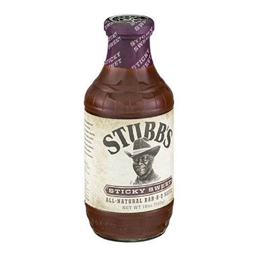 Stubbs Sticky Sweet Bbq Sauce, 18 Oz