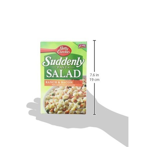 Betty Crocker Suddenly Salad Ranch &Amp; Bacon Pasta Salad 7.5 Oz Bo