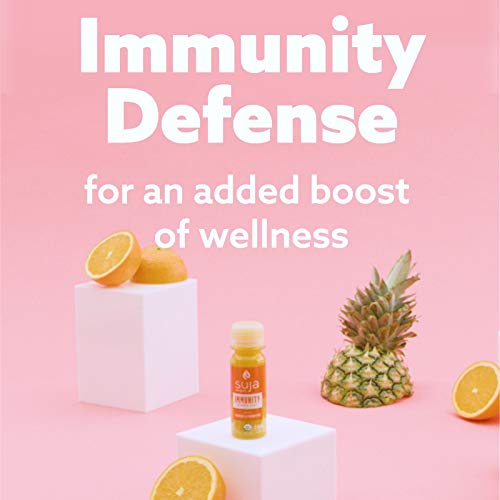 Suja Organic Immunity Defense Shot with Turmeric and Ginger, Imm...