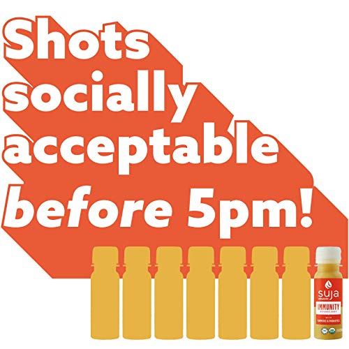 Suja Organic Immunity Defense Shot with Turmeric and Ginger, Imm...