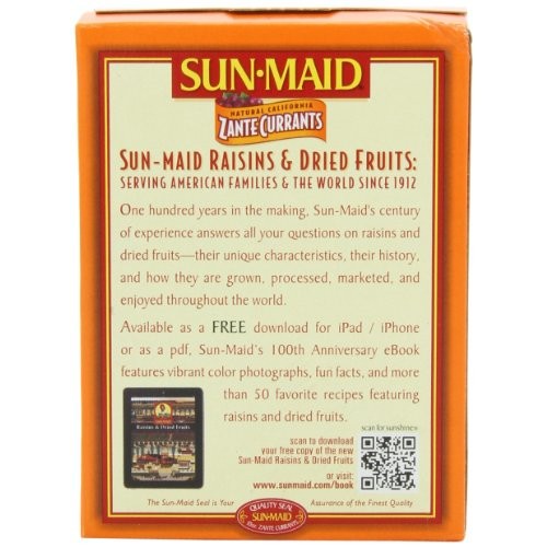 Sun Maid California Zante Currants, 10-Ounce Boxes Pack Of 6