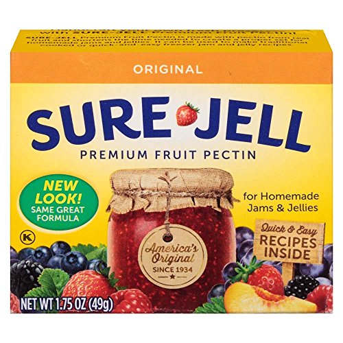 Sure Jell Premium Fruit Pectin 1.75 Oz Jars, Pack Of 4