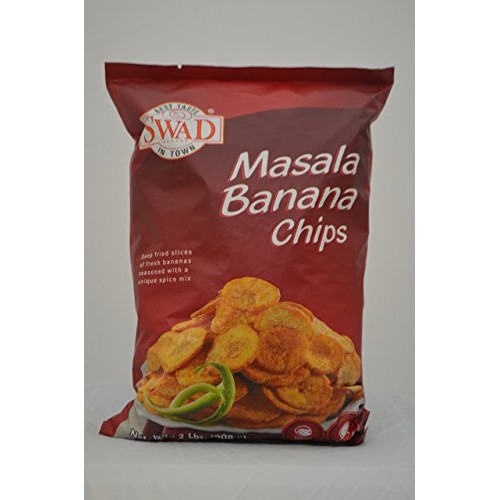 Swad Masala Banana Chips - 10Oz., 283G. Pack Of 2