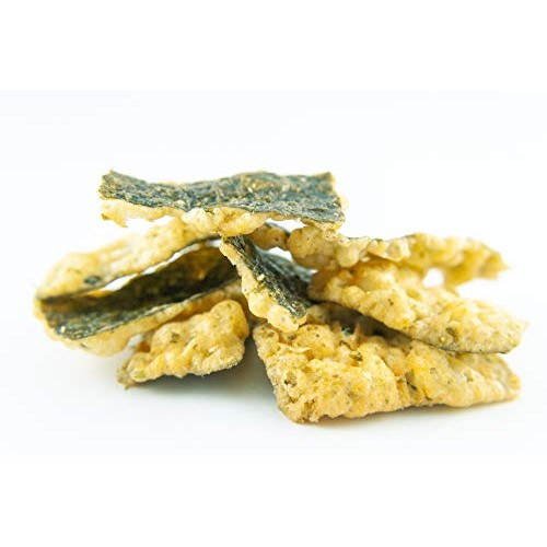 Swashbuckle Snacks Crispy Tempura Seaweed Snack Chips Wasabi