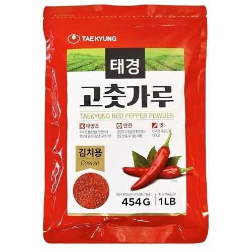 NONGSHIM TAEKYUNG Korean Chili Powder, Gochugaru Chili Flakes. K...