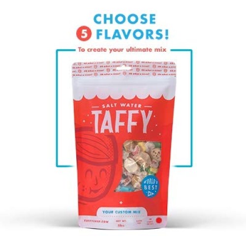 Taffy Shop Create A 5 Pound Bag Of Assorted Saltwater Taffy--Cho