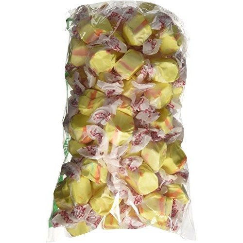 Banana Yellow Gourmet Salt Water Taffy 1 Pound Bag