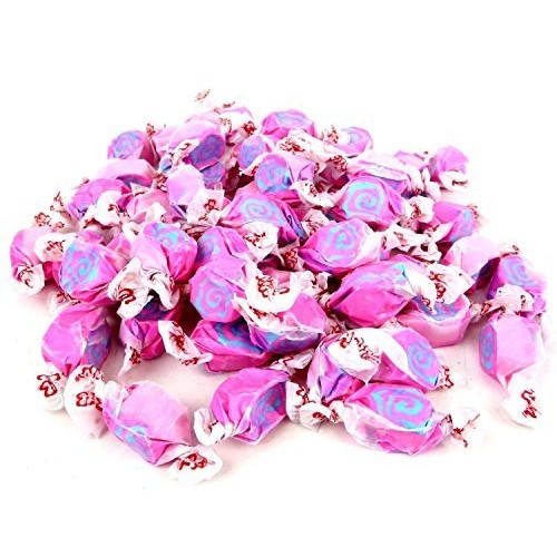 Cotton Candy Pink &Amp; Blue Gourmet Salt Water Taffy 1 Pound Bag