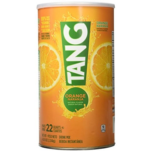 Tang Orange Powdered Drink Mix 72 Oz Canisters, Pack Of 2