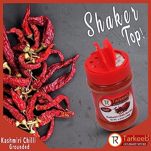 Tarkeeb Kashmiri Chili Powder Deggi Mirch, Low Heat 3.52 oz 1...