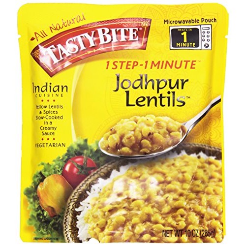 Tasty Bite Entree, Jodhpur Lentils, 10 Oz