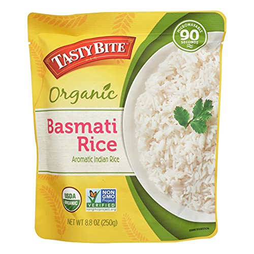 Tasty Bite Rice - Organic - Basmati - 8.8 Oz - Case Of 6