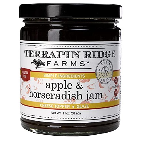 Terrapin Ridge Farms Apple And Horseradish Jam – One 11 Ounce Jar