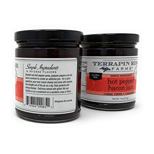 Terrapin Ridge Farms Hot Pepper Bacon Jam 11 Oz Pack Of 2