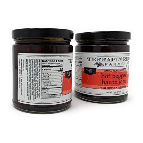 Terrapin Ridge Farms Hot Pepper Bacon Jam 11 Oz Pack Of 2