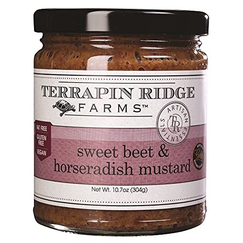 Terrapin Ridge Farms Sweet Beet And Horseradish Mustard – One 10