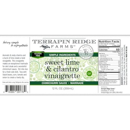 Terrapin Ridge Farms Sweet Lime and Cilantro Vinaigrette – One 1...