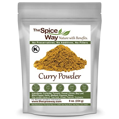 The Spice Way Curry Powder - authentic seasoning, salt free, No ...