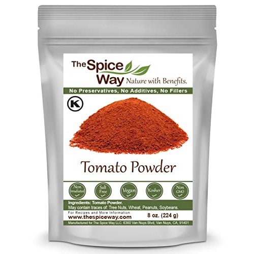 The Spice Way Tomato Powder - 8 oz dried tomatoes made into a ...