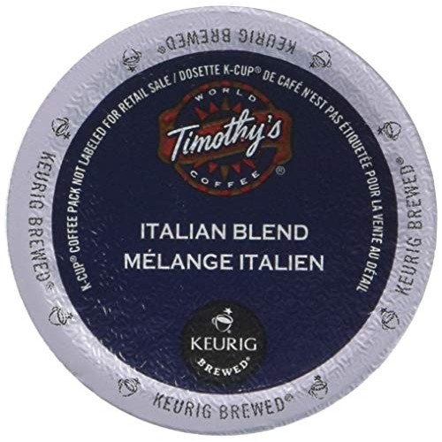 Timothys World Coffee Italian Blend K-Cup Coffee