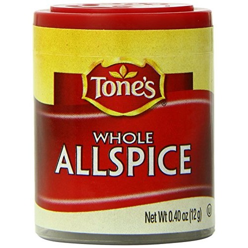 Tones Minis Allspice, Whole, 0.40 Ounce Pack Of 6