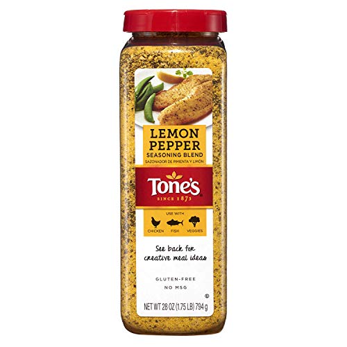 Tones Lemon Pepper Blend - 28 oz. shaker