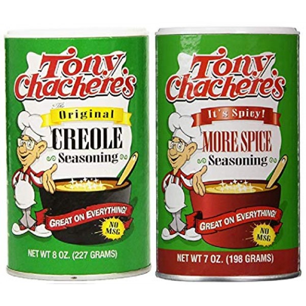 Tony Chachere's Seasoning Original Regular 8 Oz 227 Grams (Pack of