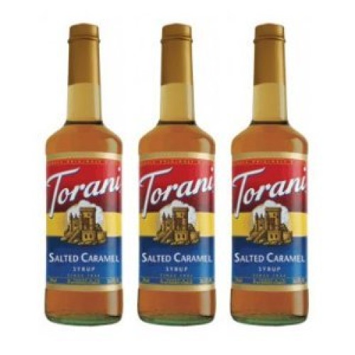 Torani Syrup Salted Caramel 750-Ml Pack Of 3