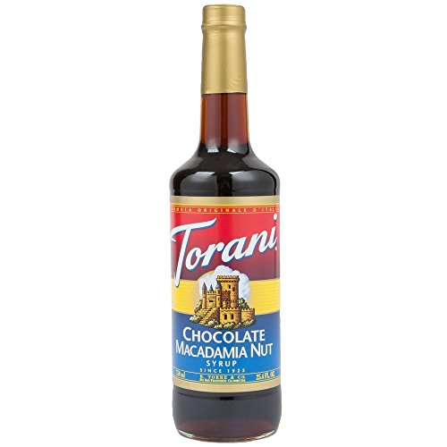 Torani Chocolate Macadamia Nut Syrup 1 Single 750 Ml Bottle