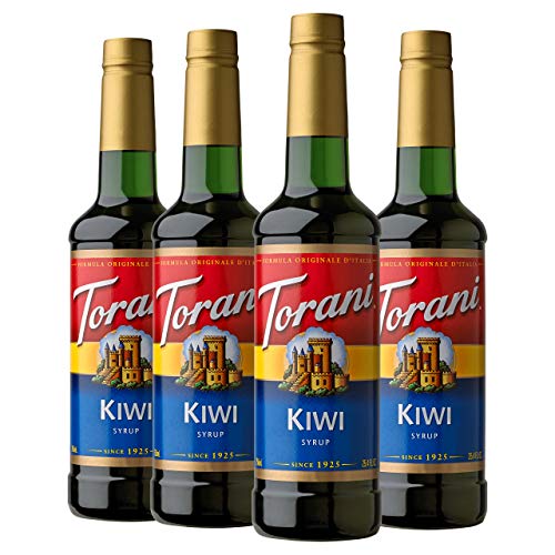 Torani Syrup, Kiwi, 25.4 Ounce Pack Of 4