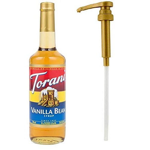 Torani Vanilla Bean &Amp; Syrup Pump