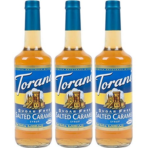 Torani Syrup, Sugar Free, Salted Caramel , 750-Ml Pack Of 3 By