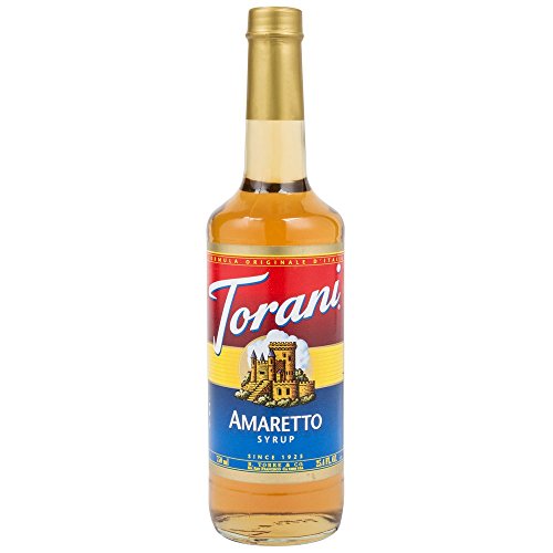 Torani Amaretto Syrup 1 Single 750 Ml Bottle, 25.4 Oz