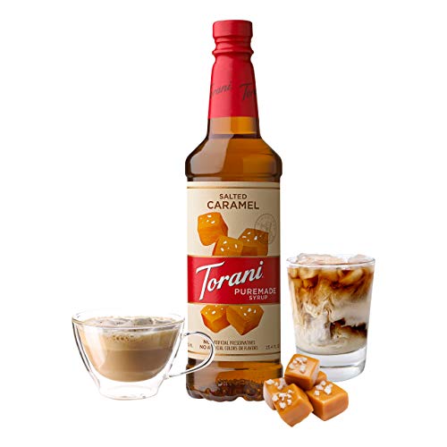 Torani Puremade Salted Caramel Syrup, 750 Ml