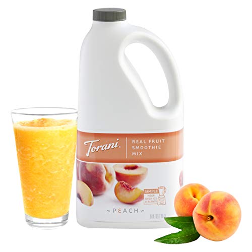 Torani Real Fruit Smoothie Smoothie Mix, Peach, 64 Ounce