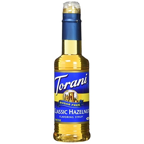 Torani Sugar Free Classic Hazelnut Syrup 12.7 Ounce