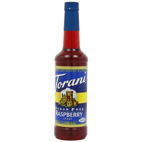 Torani Sugar-Free Syrup, Raspberry, 25.4-Ounce Bottles Pack Of 3