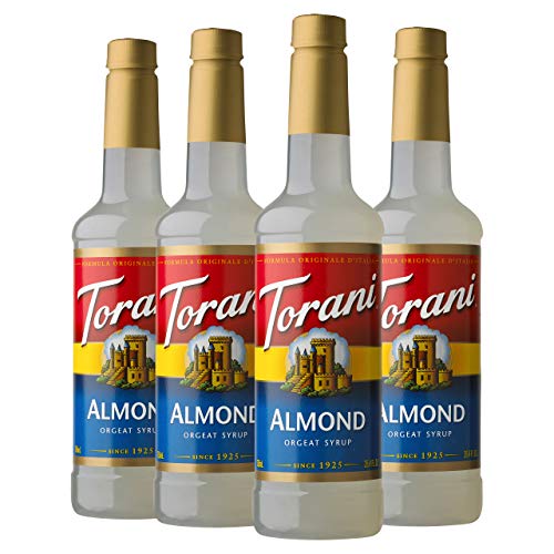 Torani Syrup, Almond, 25.4 Ounces Pack Of 4