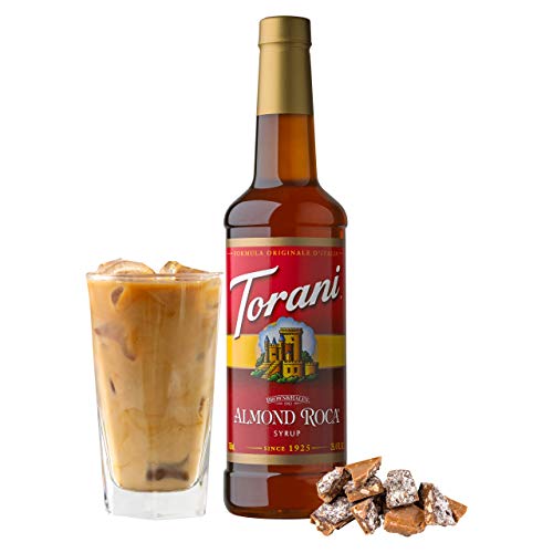 Torani Syrup, Almond Roca, 25.4 Ounce Pack Of 4