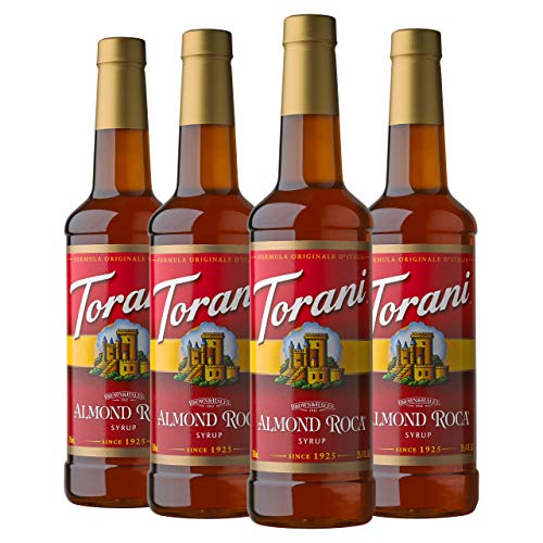 Torani Syrup, Almond Roca, 25.4 Ounce Pack Of 4