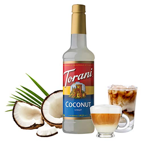 Torani Syrup, Coconut, 25.4 Ounce Pack Of 4