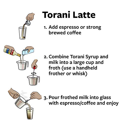 Torani Syrup, Coffeehouse Variety Pack, 4 12.7 Ounce Bottles Va