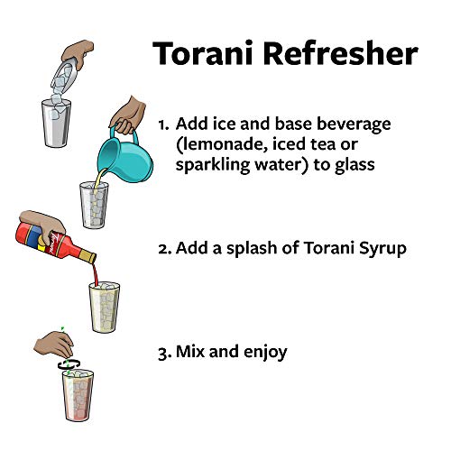 Torani Syrup, Watermelon, 25.4 Ounces Pack Of 4