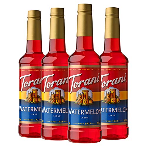 Torani Syrup, Watermelon, 25.4 Ounces Pack Of 4