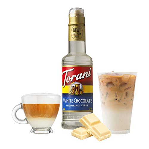 Torani Syrup, White Chocolate, 12.7 Ounce, Pack Of 4