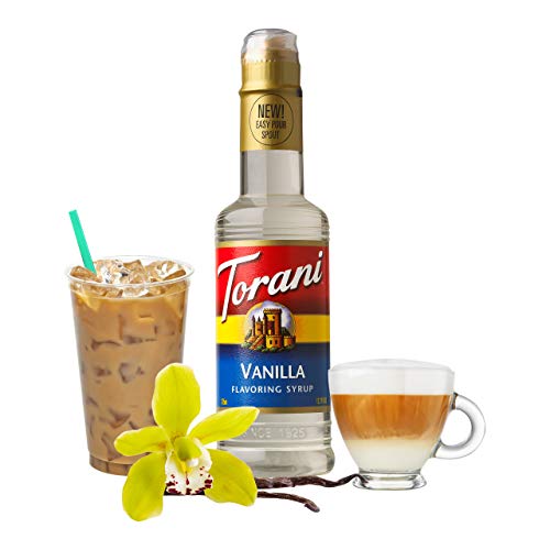 Torani Vanilla Syrup 12.7 Ounce, 4 Count