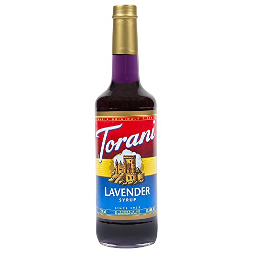 Torani Lavender Syrup, 750 Ml Bottle