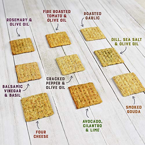 Triscuit Cracked Pepper &Amp; Olive Oil Whole Grain Wheat Crackers,