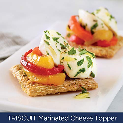 Triscuit Cracked Pepper &Amp; Olive Oil Whole Grain Wheat Crackers,